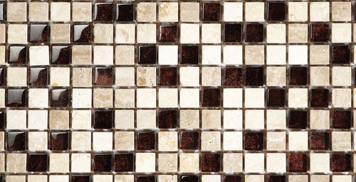 Mosaik matten glas - mosaik,
