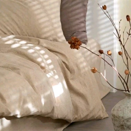 Bettwäsche set beige - bettwäsche-set,