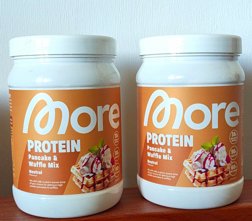 More protein pancake waffle - protein, &