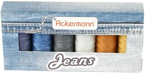Ackermann jeans nähgarnset - ackermann®,